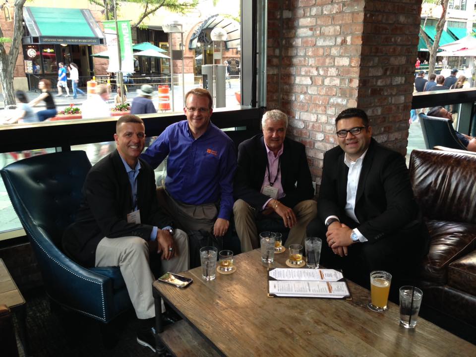 4successacademy's tweet image. Celebratory dinner after a successful #ATD2016 presentation! @SinclairLance @breezyfiz