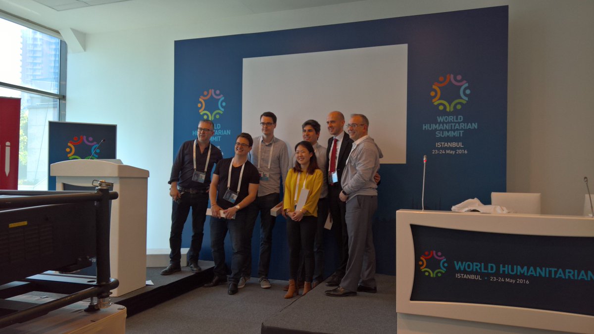 Congratulations to Anatolia for their first place!  Enjoy your apple watches, thanks ibm!  #Hack4Humanity #WHSummit