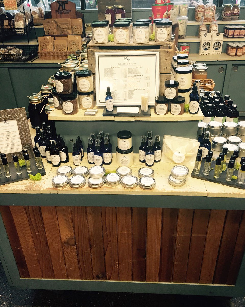 We had a great time sharing our healing beauty goods on Saturday at @FairFoodStand // Check out our latest display!