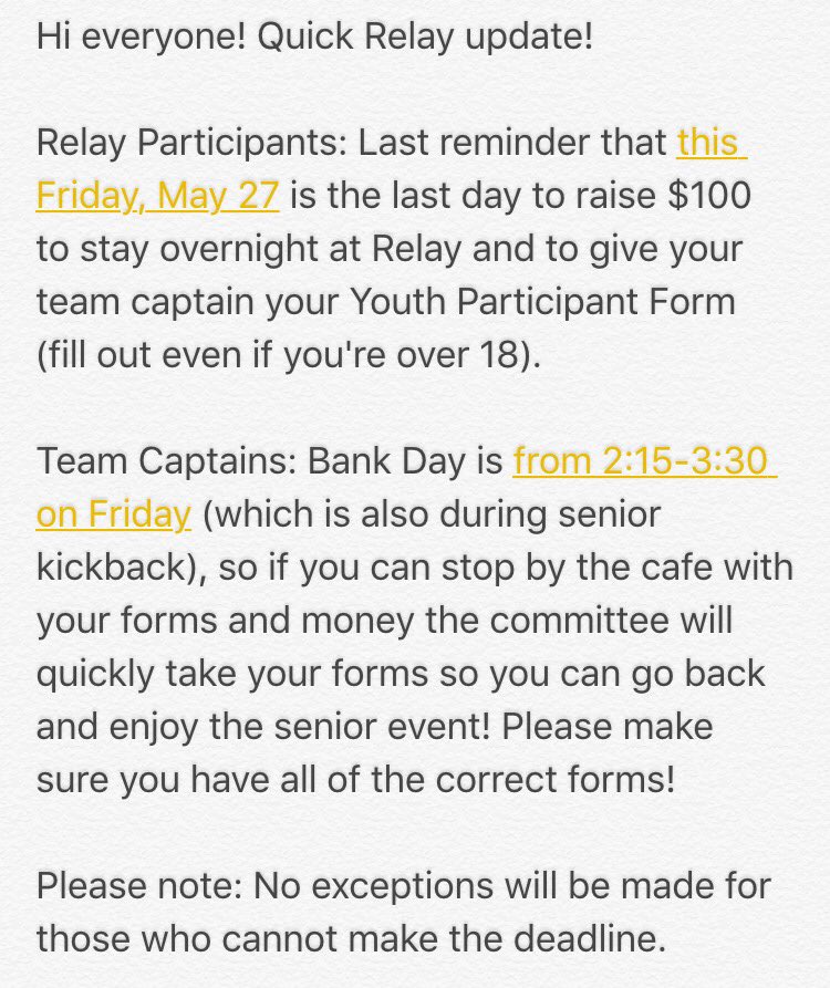 TopsRelay2016 tweet picture