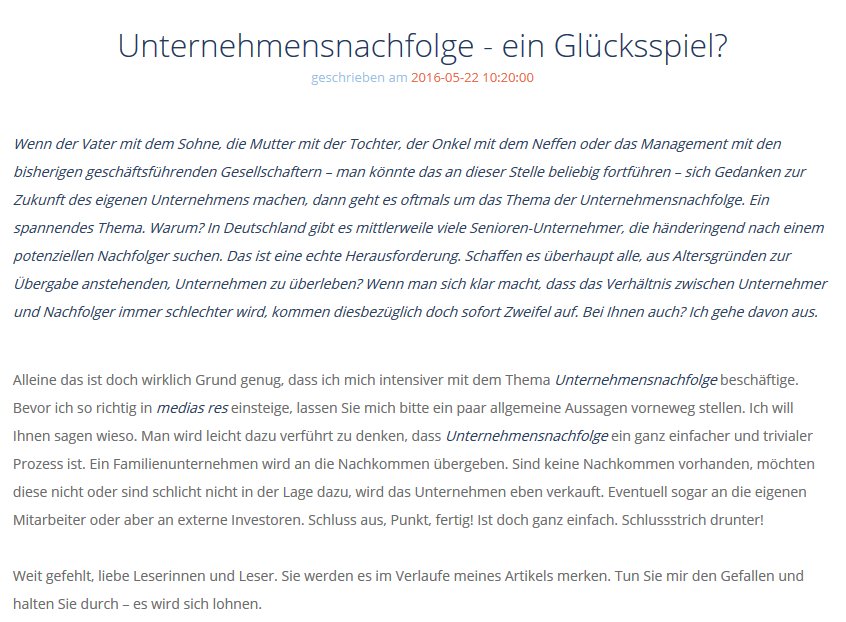 Hier was Interessantes zum Thema #Unternehmensnachfolge: bit.ly/1Tqz6zO #business #beratung #verkauf
