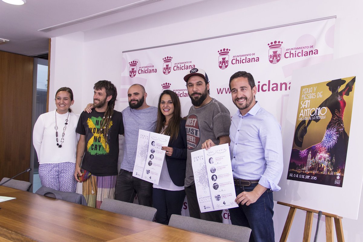 Las actuaciones de ‘La Trueke’, ‘Mesalla’, o ‘Sabor a Calle’ presentadas como novedad para la Feria de #Chiclana