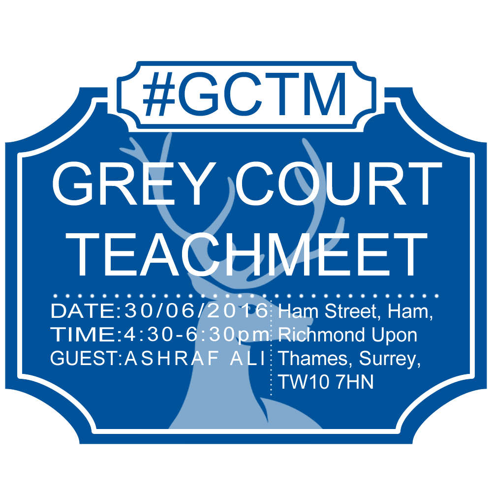 TeachMeet / Grey Court Teach Meet
