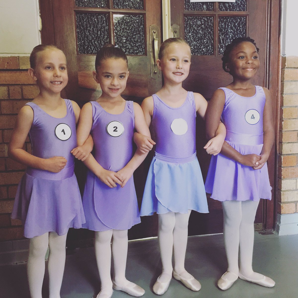 FirstPointeJhb's tweet image. Ballet exams 23 May 2016! Good luck ballerinas 💜