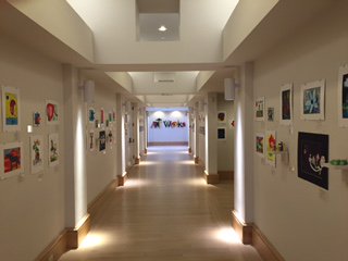 WaresFerry's tweet photo. WFES Gr 3 &amp; 4 students had an Opening Ceremony and reception at MMFA to open their third annual exhibit https://t.co/wIrWJ1GQ39