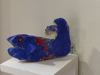 WaresFerry's tweet photo. Examples of art work created by Gr 3 &amp; 4 students for the Artist-n-Residence Program through the MMFA https://t.co/uWEYg84qVS
