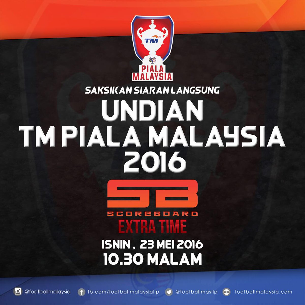 MFL_MY's tweet photo. #TMPialaMalaysia2016 An hour before the draw! Live on @tv9malaysia stay tuned! https://t.co/vGmKNgkGWd