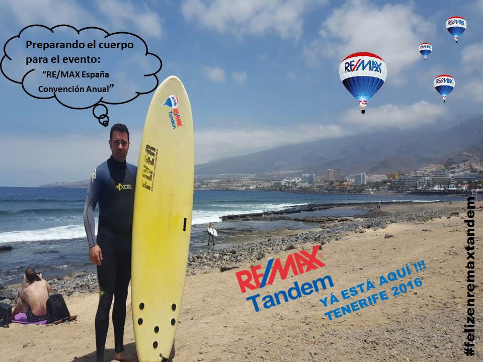Remax_Tandem's tweet photo. @Remax_Tandem YA LLEGÓ !! a Tenerife para la Convencón Anual 2016 @REMAXESPANA #remax21 #sueñaconlosojosabiertos https://t.co/nzRy7aCa2t