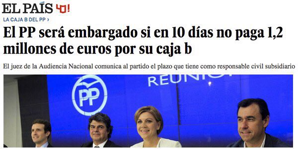 ierrejon's tweet photo. No se trata de un caso de manzanas podridas, es el cesto entero. El PP tiene imposibilidad para gobernar España https://t.co/ETC6oukwqN