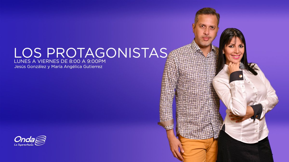Onda1073's tweet photo. El lado cercano de las personalidades, al aire @mariangelicag y @Jesus_GonzalezN #LosProtagonistas #AsíSomos https://t.co/BxGFrWn5Ku