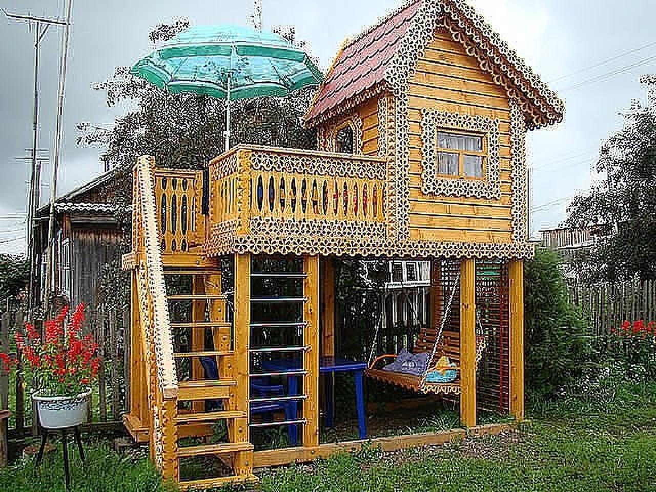 Строения для детей на даче
