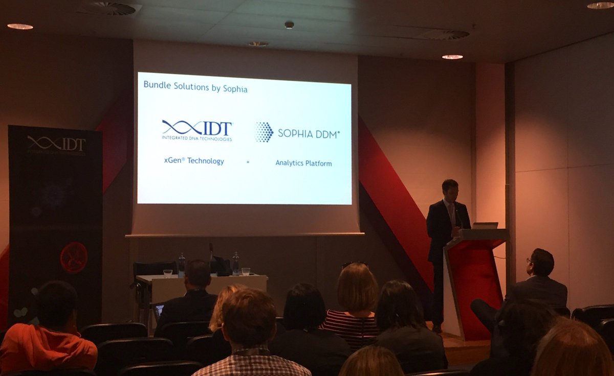 SOPHiAGENETICS's tweet image. #ESHG2016&quot;The combination of @idtdna’s capture tech &amp;amp;our analytics expertise guarantees much more accurate diagnosis