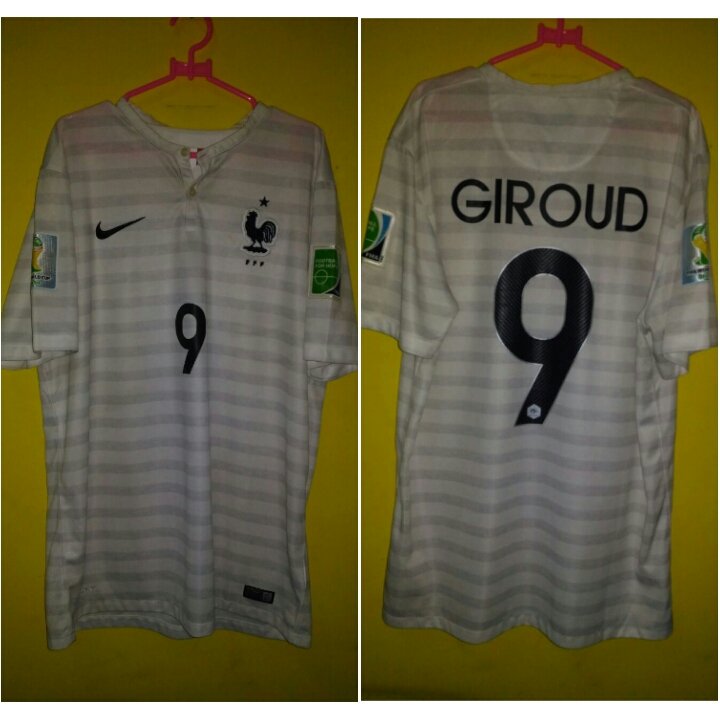 #jersey4sale
Prancis Home 14/15
size L
NNS poly ori (crack di huruf O)
Patch all remake
Excellent
350k