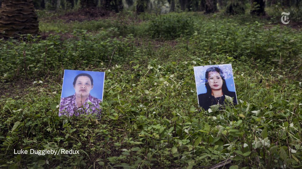 They were killed for defending Thailand's environment. A photographer tells their stories: nyti.ms/22lZrPQ