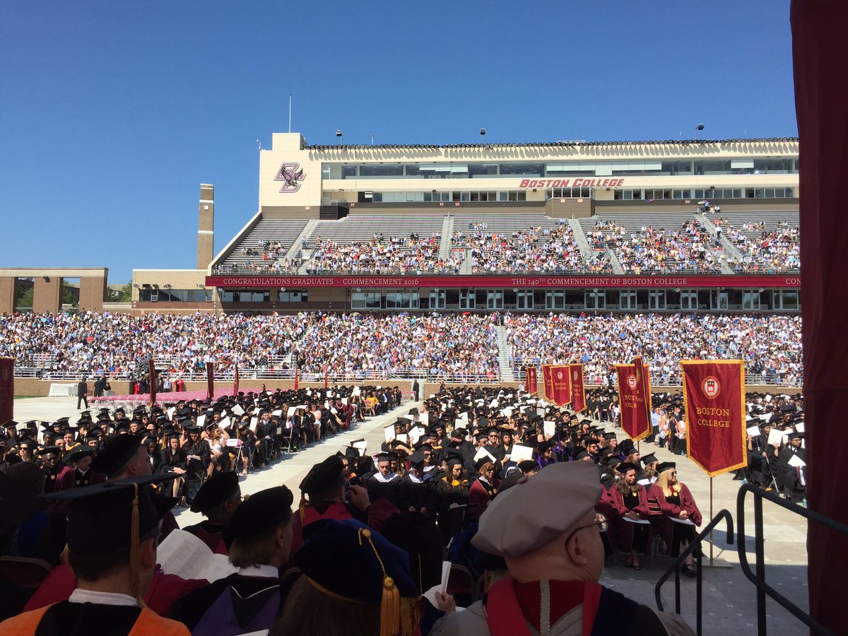 DaveAHopkins's tweet image. A great day for a graduation! #BC2016
