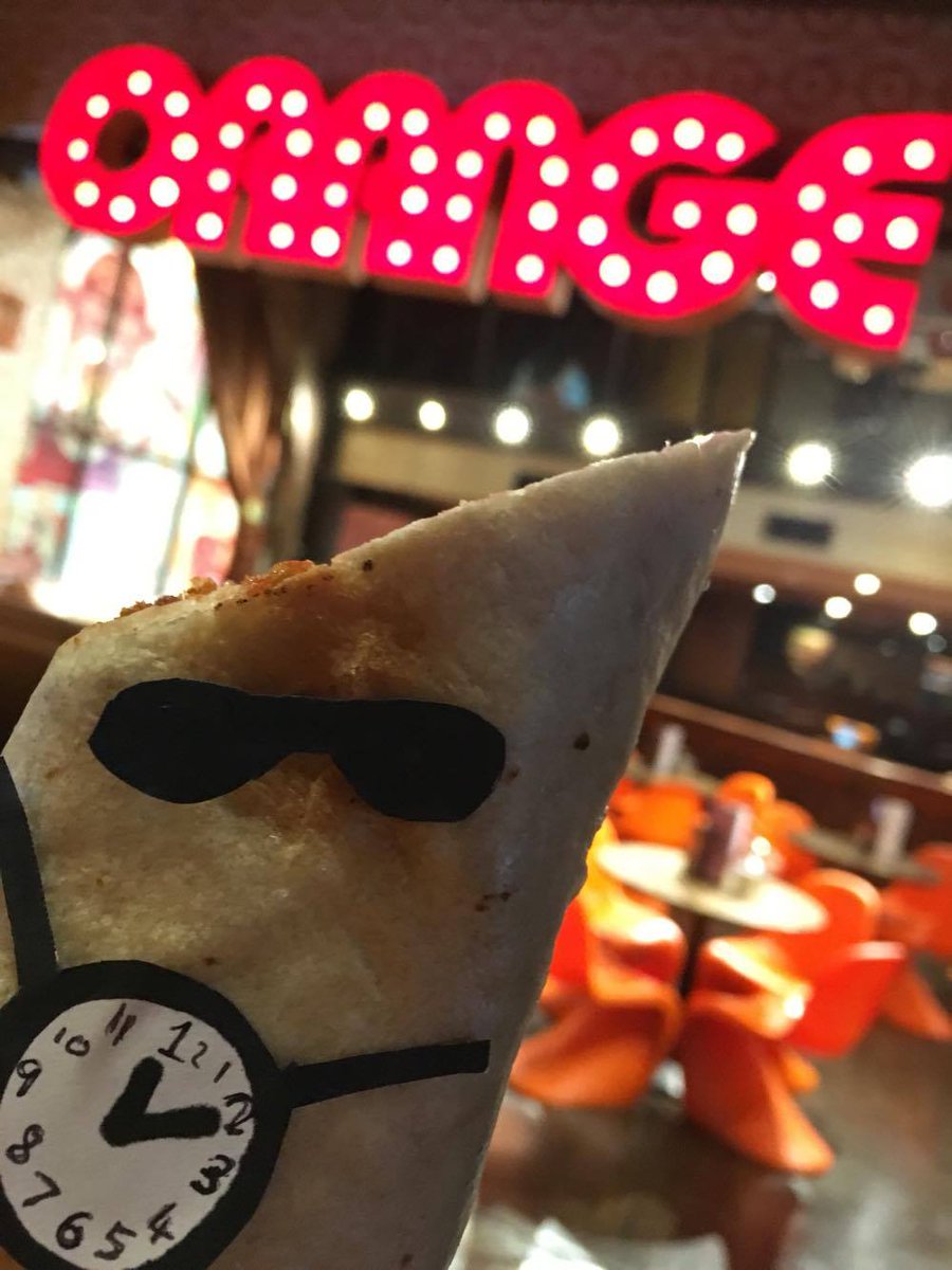 orangerooms's tweet image. Our nacho chicken wraps have got all that flavor flav! Public Enemy&apos;s DJ LORD! @orangerooms This Saturday!