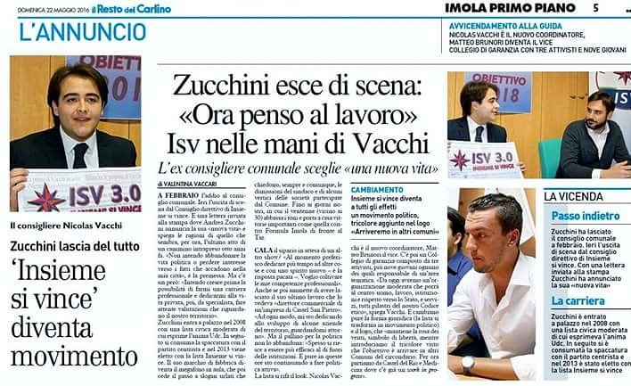 NicolasVacchi's tweet photo. Nelle scorse ore abbiamo presentato il nuovo simbolo, il organigramma e le prospettive #insiemesivince #trepuntozero https://t.co/EN9skvn6kX
