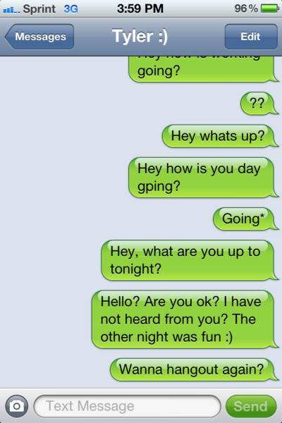 profilesperfect's tweet image. How many texts will you send in a row without getting a reply? #doubletext