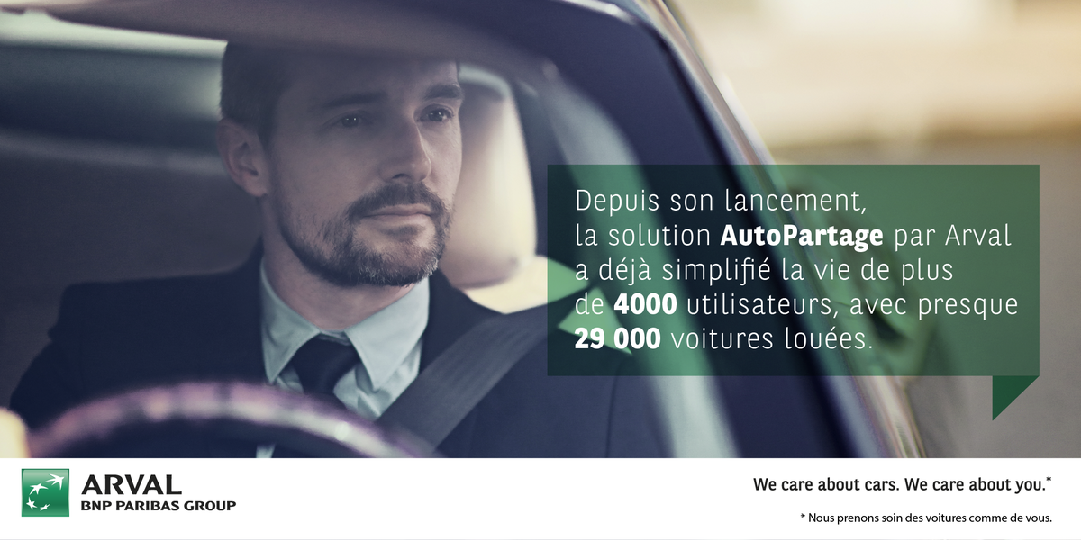 Arval_France's tweet image. Le service #AutoPartage par Arval a déjà convaincu de nombreuses entreprises. Vous y avez pensé ?