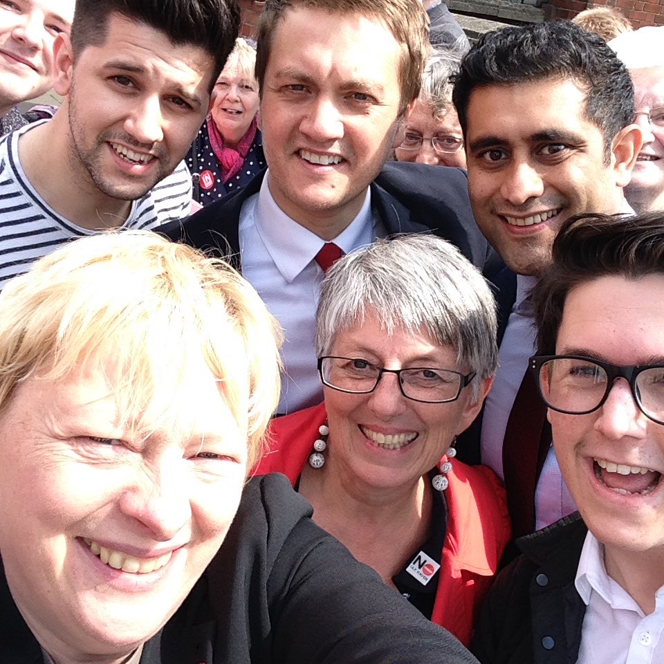 NathanCBoroda's tweet image. Great day out campaigning for #LabourInForBritain in Bury. Thank you to @angelaeagle for a great selfie!