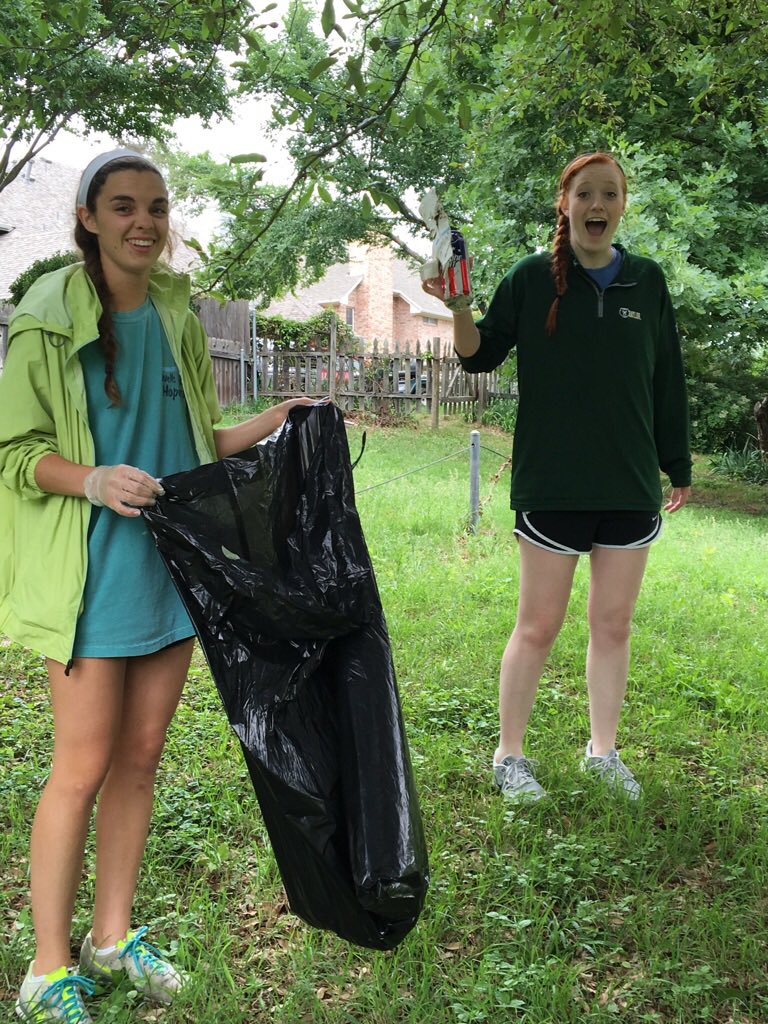 More pictures from our clean up efforts!