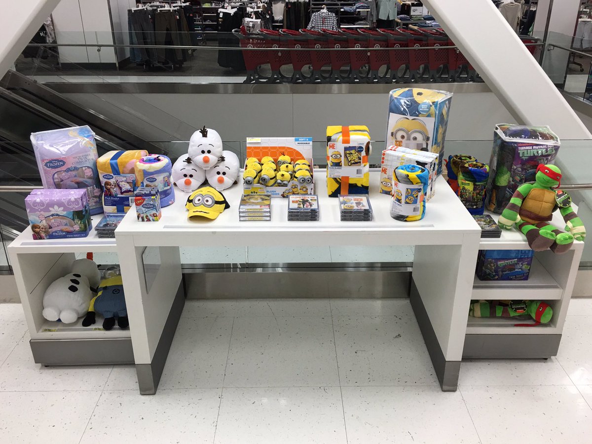 Cross-merching some licensed electronics, toys, and kid's bedding to drive sales to our younger demographic