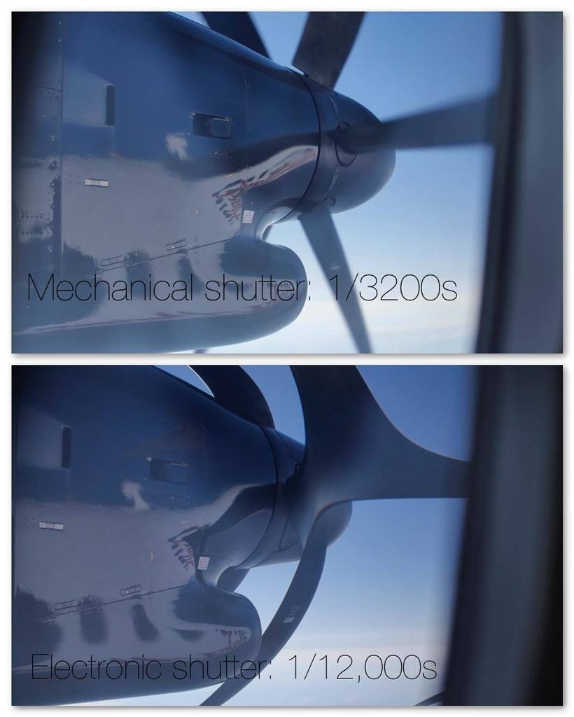 photojoseph's tweet photo. Fun with cameras… Electronic vs mechanical shutter on airplane propellers.
Shot on a #LumixGX8 #electronicshutter … https://t.co/2IHtoqOYLJ