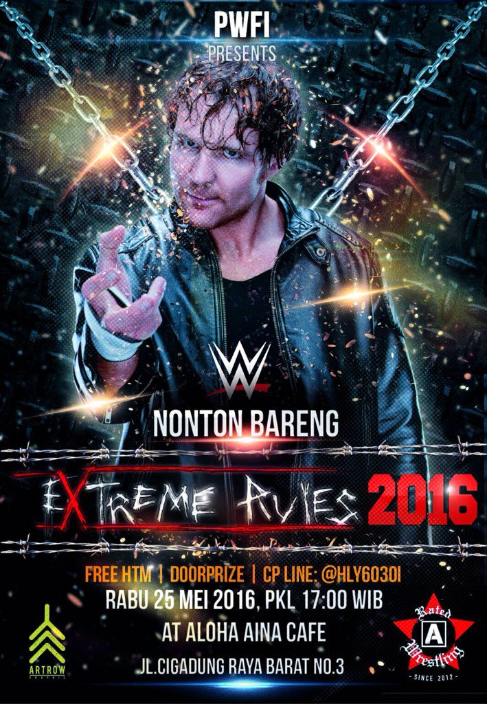 Nobarnya gratis, tinggal datang doang dan kalau mau minta file WWE nya ya minimal tinggal bawa flash disk aja :)