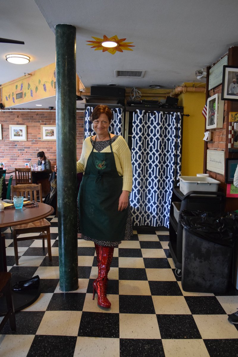 ShubertNewHaven's tweet photo. Congrats to @ClairesNewHaven who's been kicking her heels for over 40 years and got an honor degree @AlbertusSocial! https://t.co/v8CgoFqaB6