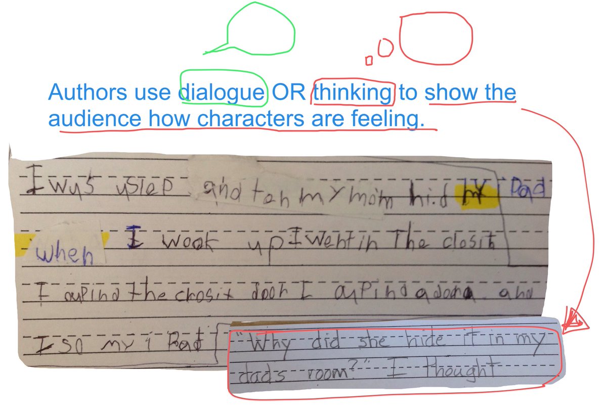Cport_First's tweet image. As writers we are thinking of ways to make our stories more interesting. #AndrésClass