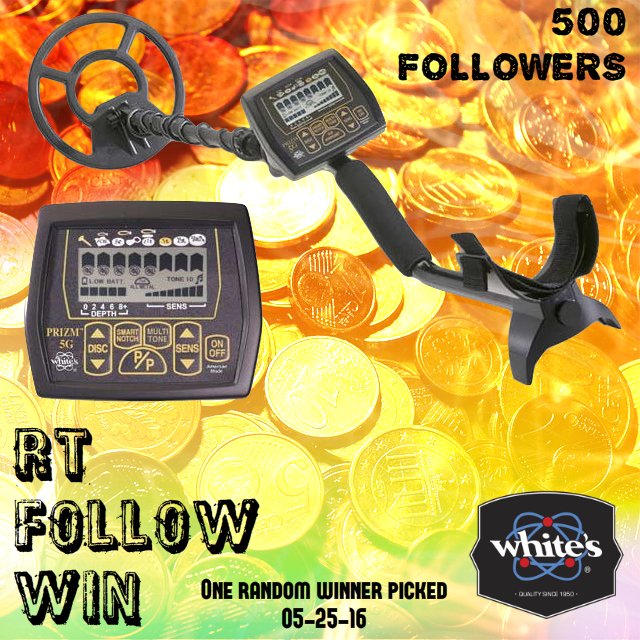 500 followers, time to #giveaway a PRIZM 5G! RT and FOLLOW to enter - tag some friends and GL in the #contest