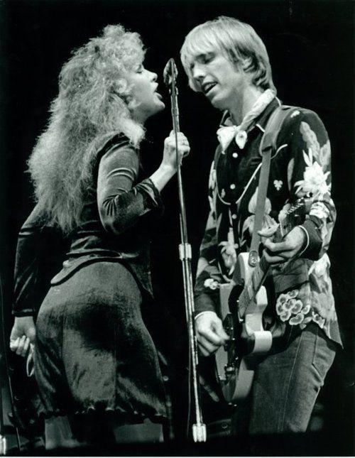 Stevie Nicks and Tom Petty.