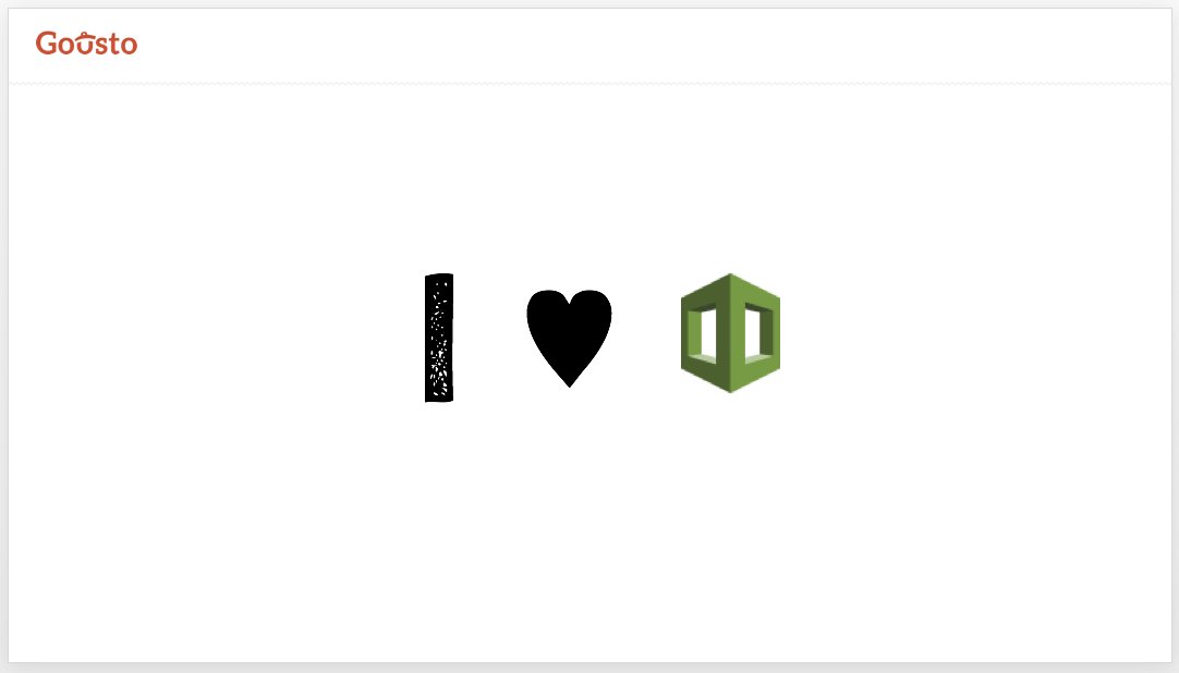 GoustoTech's tweet image. Looking forward to talking at the @AWSUserGroupUK meetup on Wed. Just putting the finishing touches to my slides
