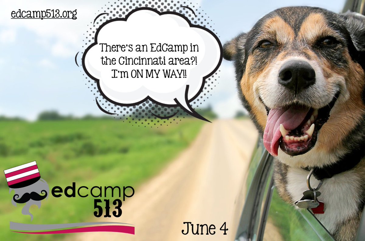 Edcamp_513's tweet photo. EdCamp anyone?  The date is quickly approaching!  #edCamp #edtech June 4 https://t.co/2GhFWsvcg7