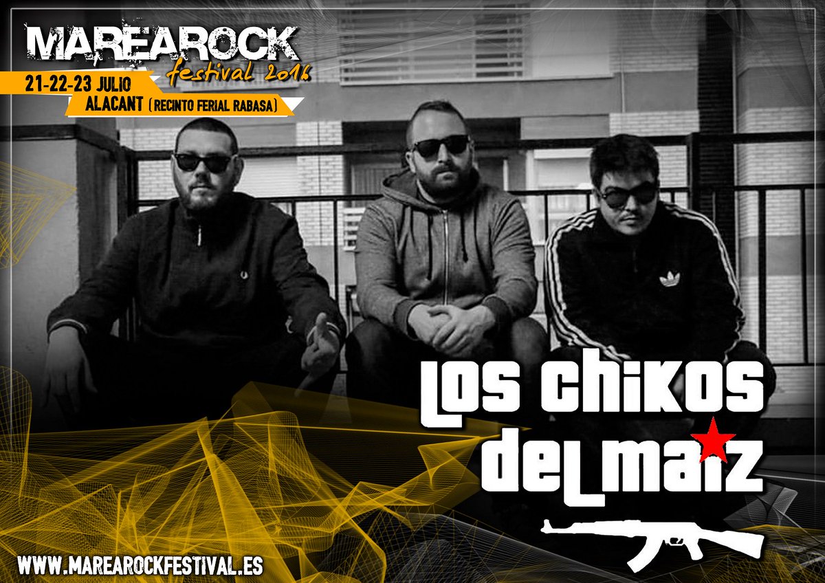 marearockfest's tweet photo. Un beef a tu cara y a la de Rita Barberá, @chikosdelmaiz repiten este año en el #Marearock #TrapMirror https://t.co/V0FRxXe3Pt