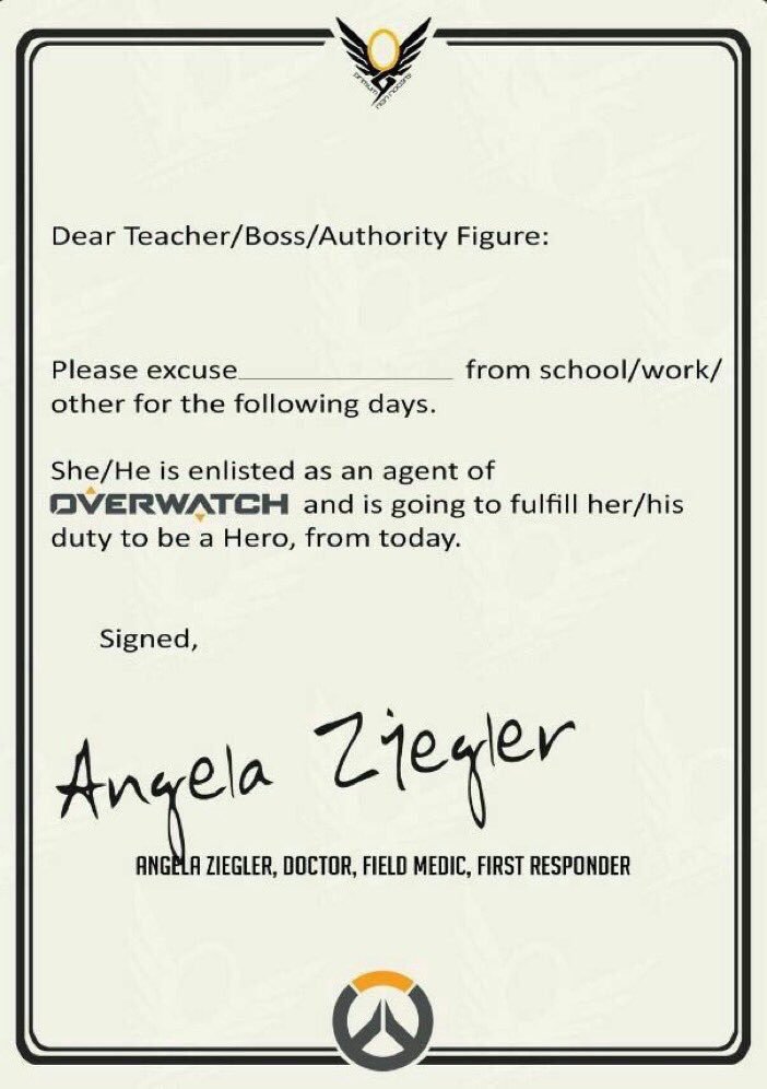 TeamOrionGaming's tweet image. Incase any of our followers were worried about having to go to. Work/school today! #wegotyou #playoverwatch