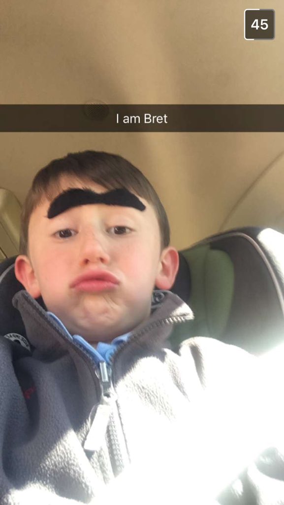BasicBret's tweet image. This savage ass kid