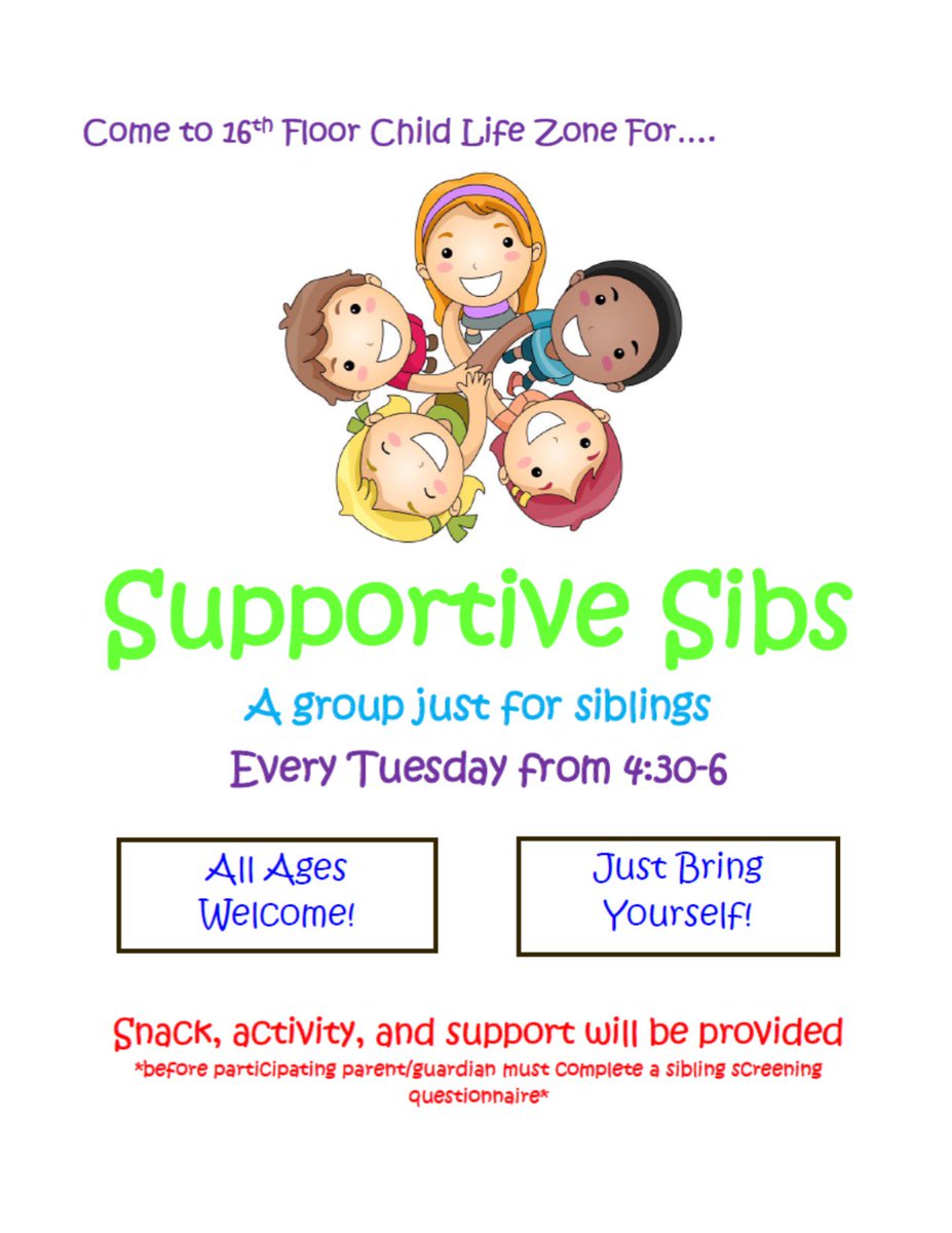 CLZoneHOU's tweet image. Siblings! Don't forget about this special group just for you every week! #supportivesiblings