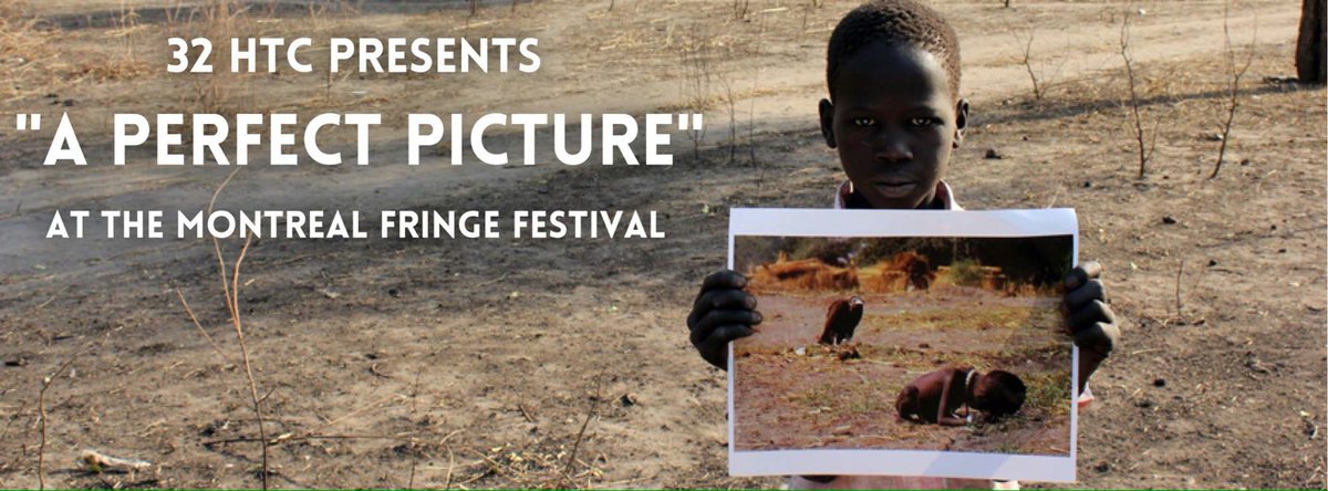 32hour's tweet photo. What is the cost of telling a story? #APerfectPicture #fringebuzz #Montreal #theatre #war #photography #vulture https://t.co/wXwucGKZoN