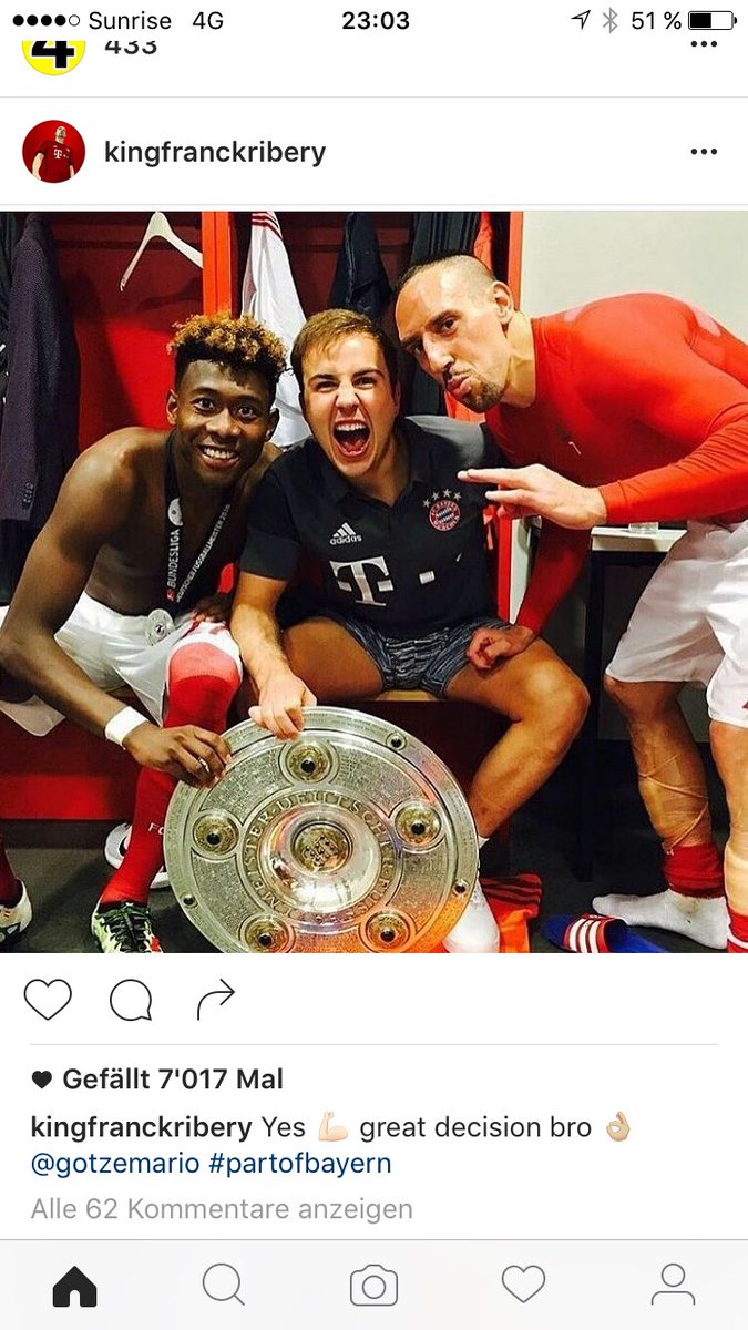 12_Mari0's tweet photo. Ribery macht auch mit! #partofbayern https://t.co/M0b5XCvokz