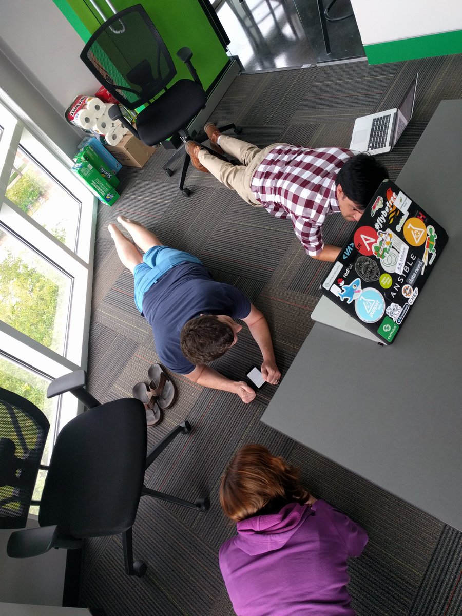 Speed meetings in RDU thanks to Planking. <a href="/CumulusNetworks/">CumulusNetworks</a> @seanx820