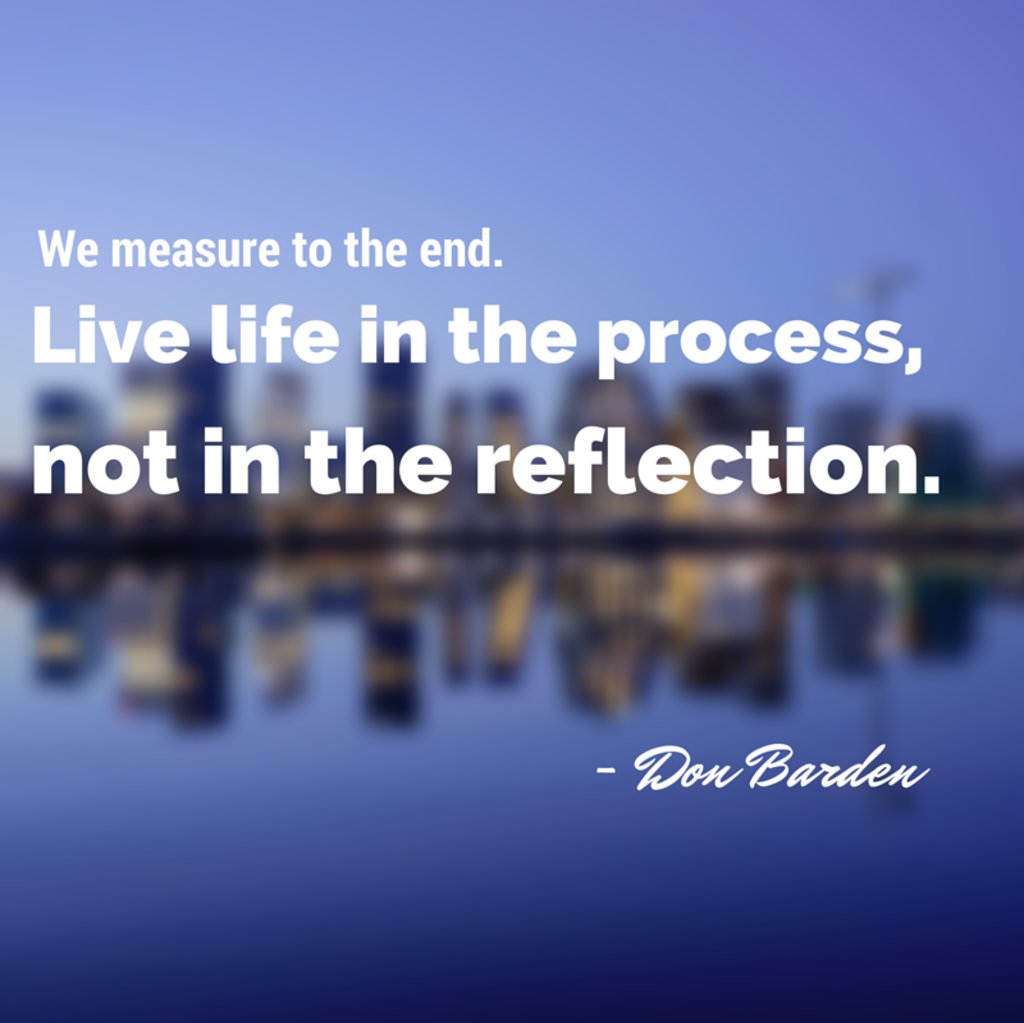 Live #life in the process, not in the reflection. #mondaymotivation #perfectplan