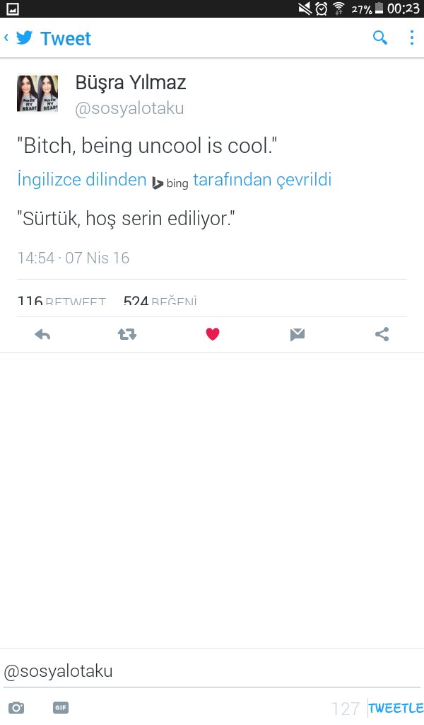 blacktogirl's tweet photo. @sosyalotaku  Sürtük, hoş serin ediliyor. https://t.co/GFexysFjeL