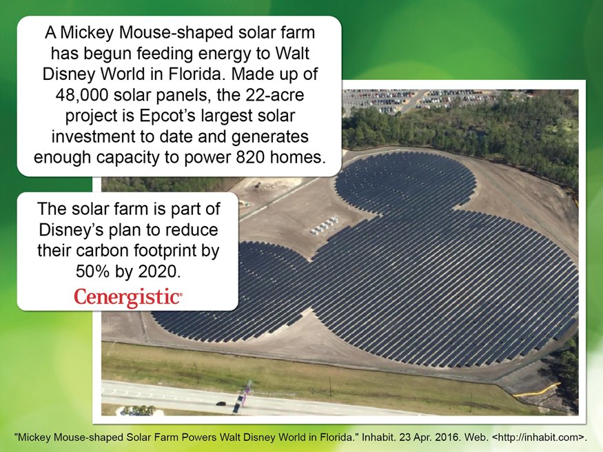 PCS_Cenergistic's tweet photo. @disney powers Orlando resort with Mickey Mouse solar farm! How cool is this? @Cenergistic #EnergyNews https://t.co/b0E8oHfaoz