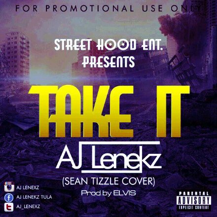 Aj_lenexz's tweet photo. Download and share A.J lenekz "take it" (sean tizzle cover) https://t.co/5Cqo5FyfTo https://t.co/zrBFXo0HjP