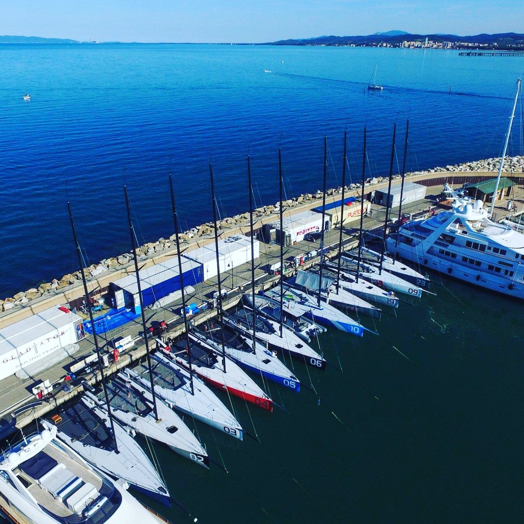 First event of the season in Tuscany. <a href="/52SuperSeries/">52 SUPER SERIES</a>