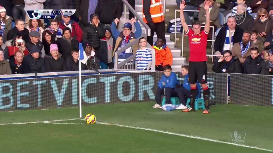 32Red's tweet photo. Louis van Gaal once put Phil Jones on corners. Never forget... https://t.co/kL9JAAlpjh
