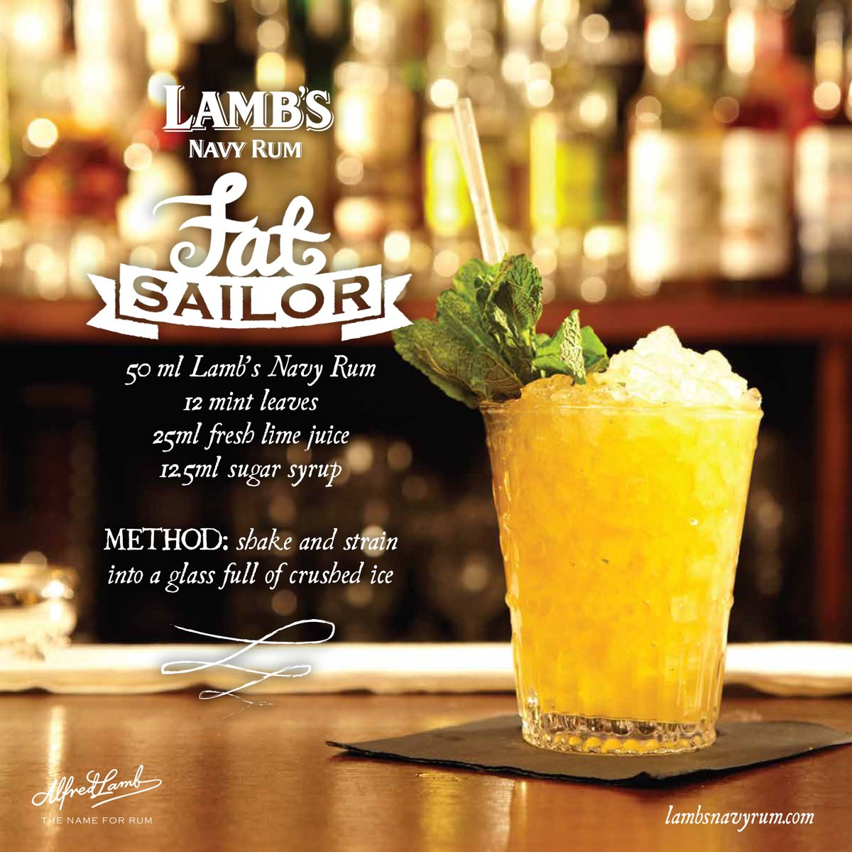 Shake up a Fat Sailor! #Cheers #Rum #Cocktail