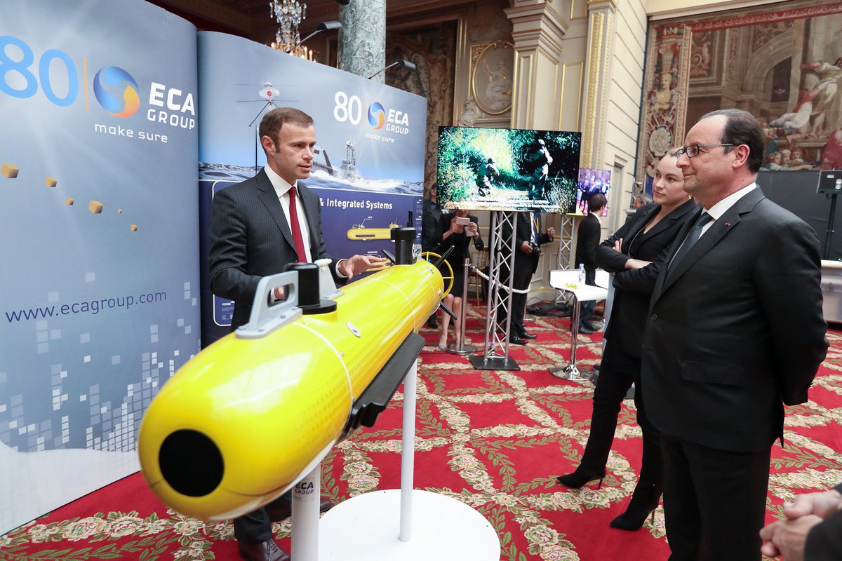 Elysee's tweet photo. "Le rayonnement de la France tient aussi à la qualité et à la force de son industrie" https://t.co/mpcKk7P5g0 #NFI https://t.co/PQldhjSzZO