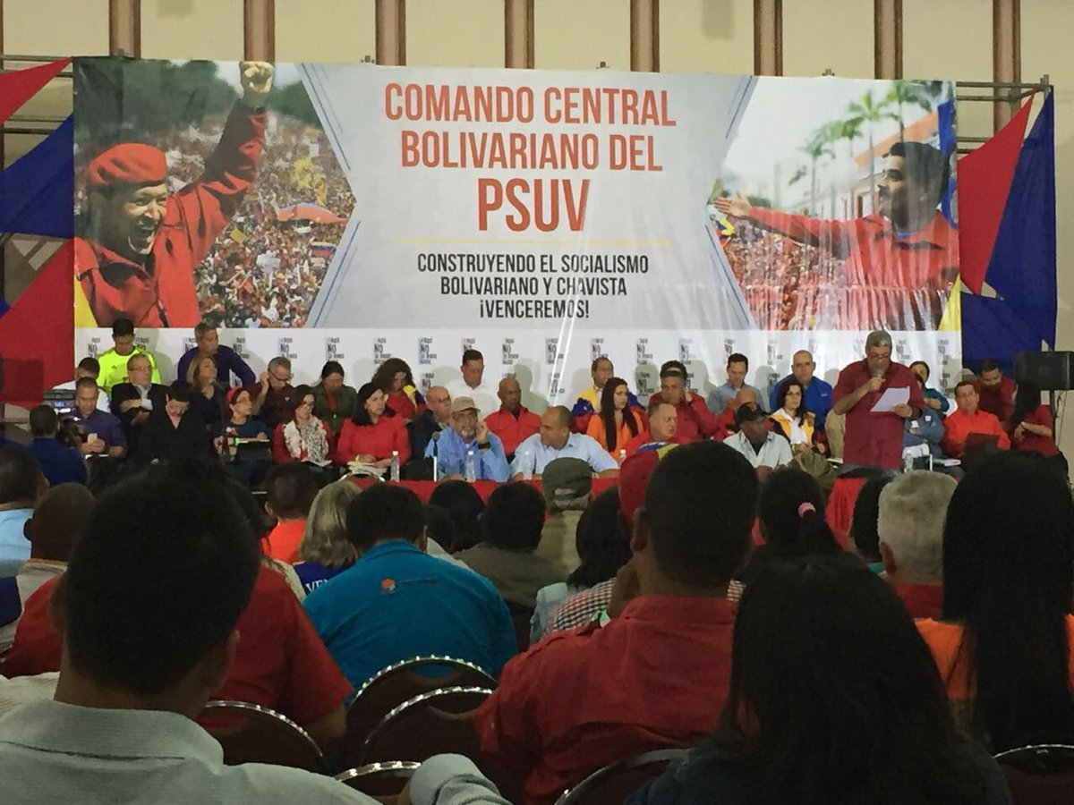 Instaladas mesas de trabajo del Comando Central Bolivariano del <a href="/PartidoPSUV/">PSUV</a> || <a href="/NicolasMaduro/">Nicolás Maduro</a>  <a href="/TareckPSUV/">Tareck El Aissami</a>